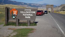 Nedotčená Yellowstonská příroda 
