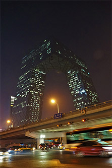 Moderní Peking, CBD, Central Bussiness District, mrakodrap