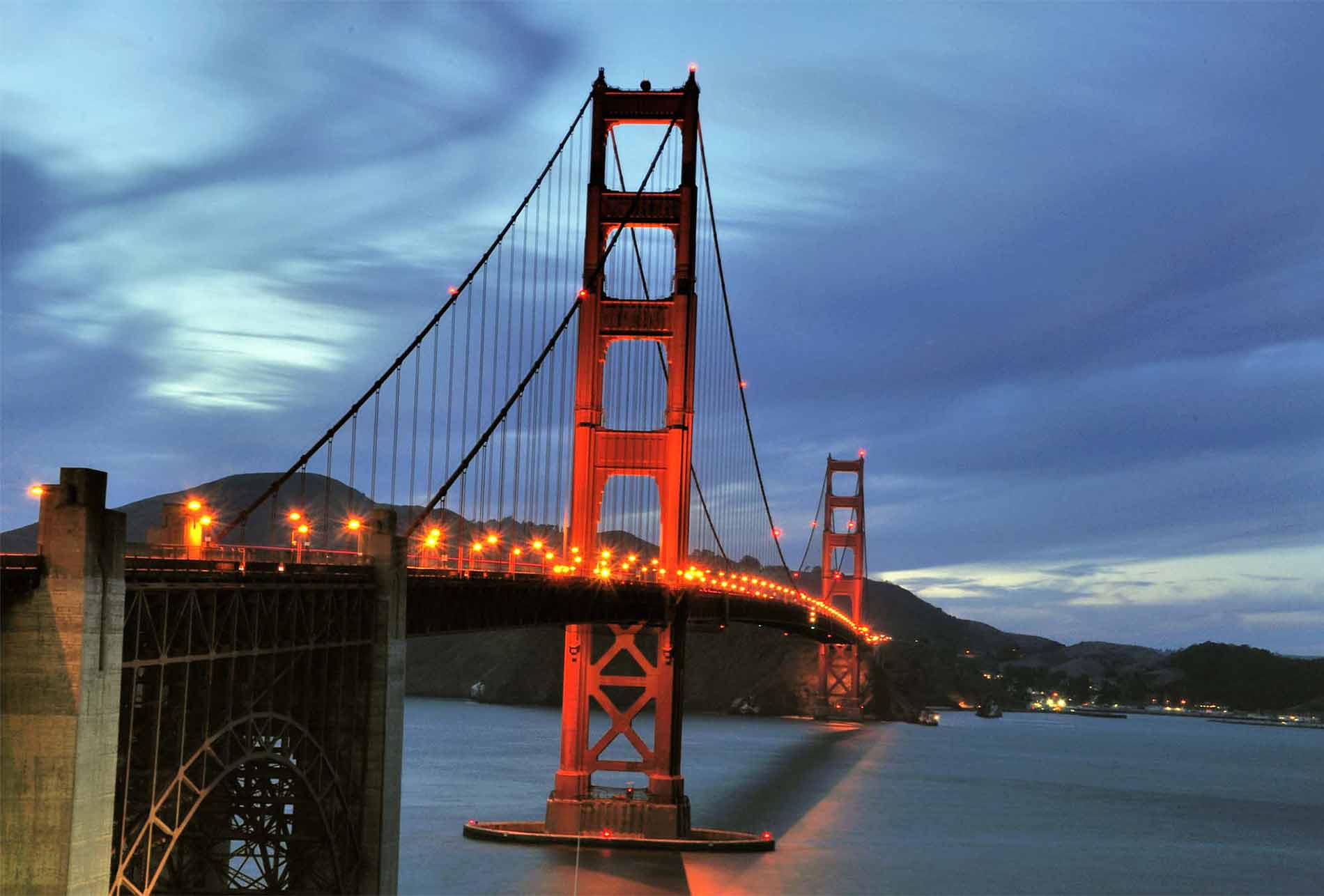 USA, Kalifornie, California, San Francisko, San Francisco, Golden Gate Bridge
